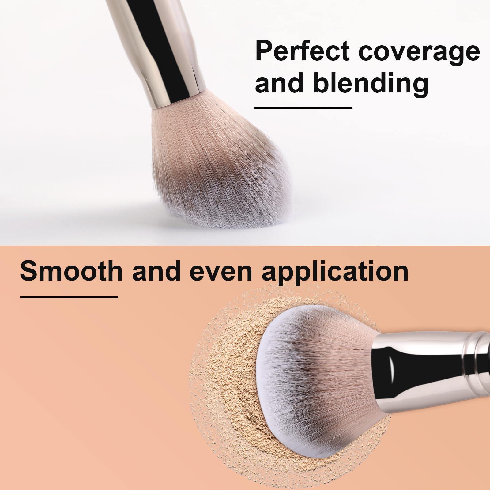 TEOYALL Brush ultra-soft bristles provide irritation-free glide across skin.