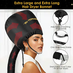 TEPENAR bonnet with adjustable strap provides secure fit during use