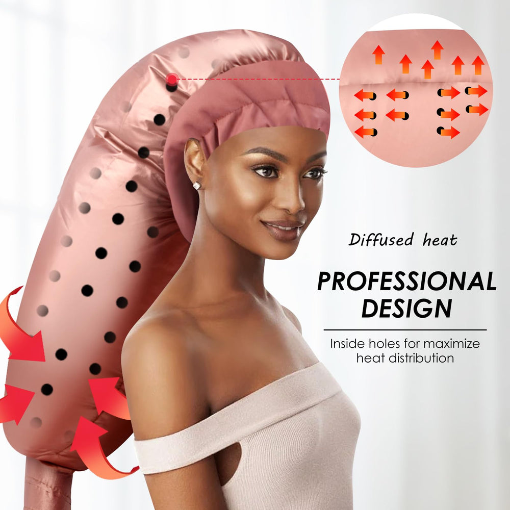 TEPENAR hooded dryer with ventilation holes for faster, even drying.