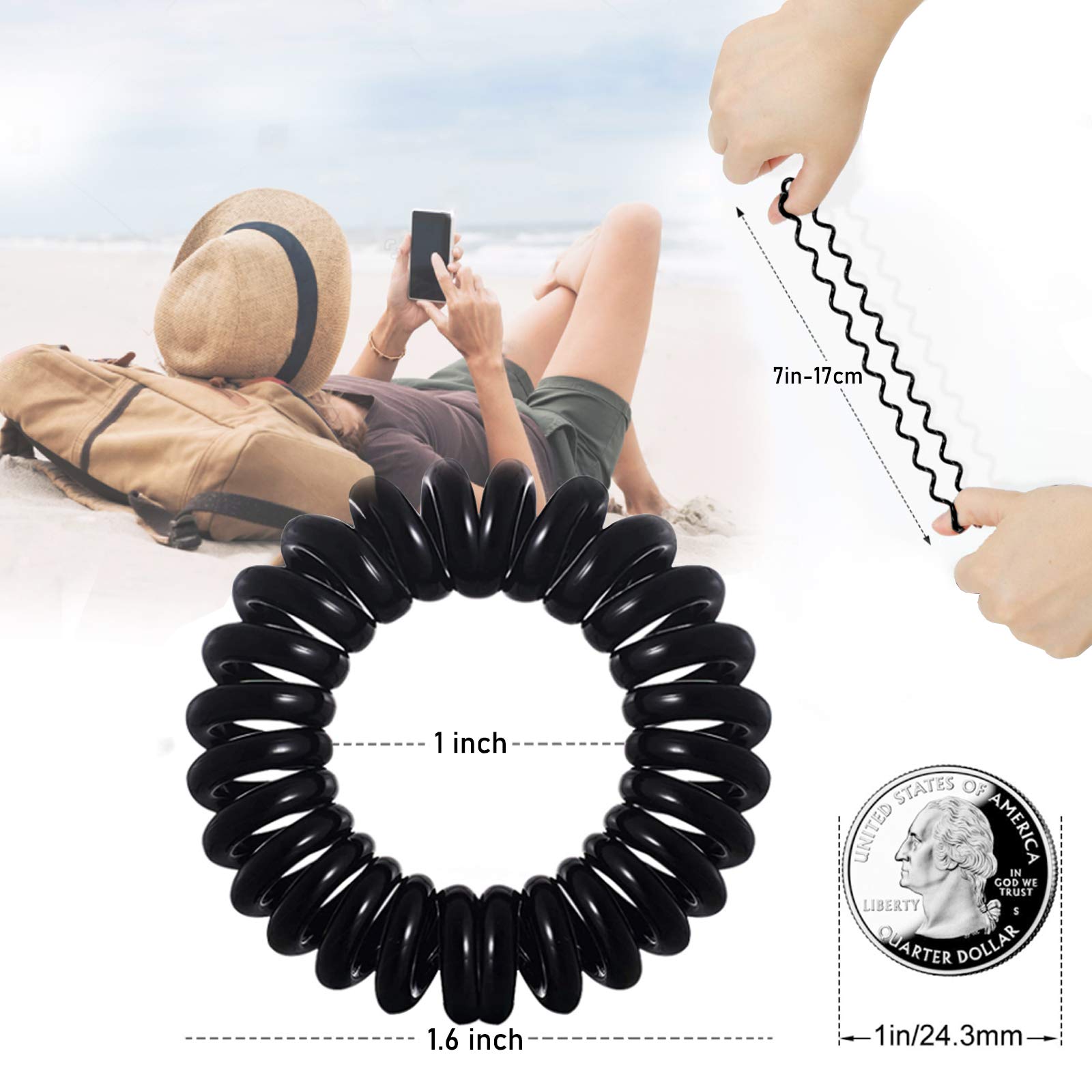 Teqifu color-variety hair ties offering stylish matching options