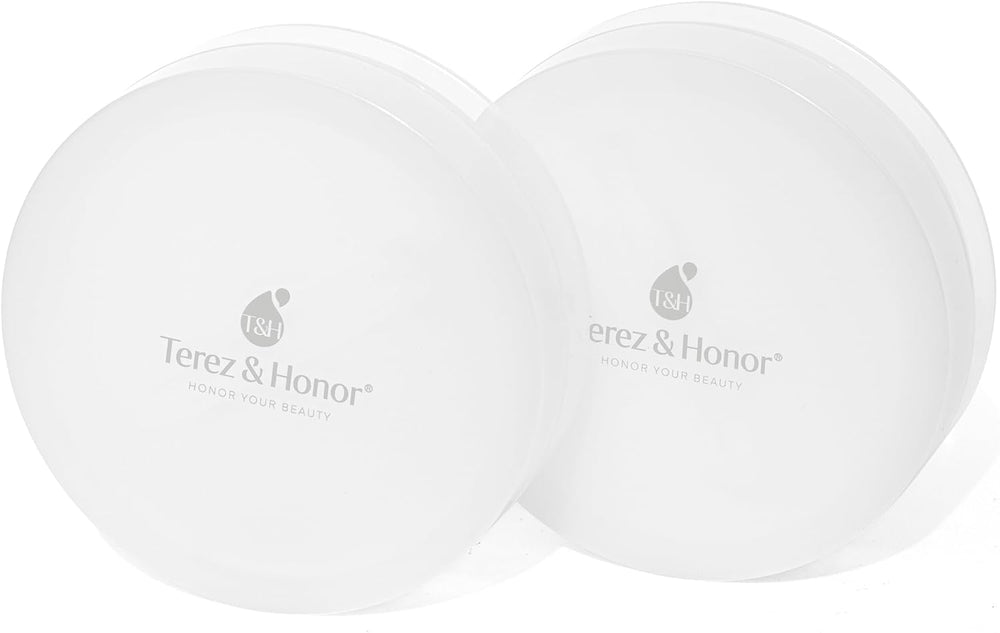 TEREZ & HONOR Glow-To Pad Pack front view shows compact travel-friendly design.