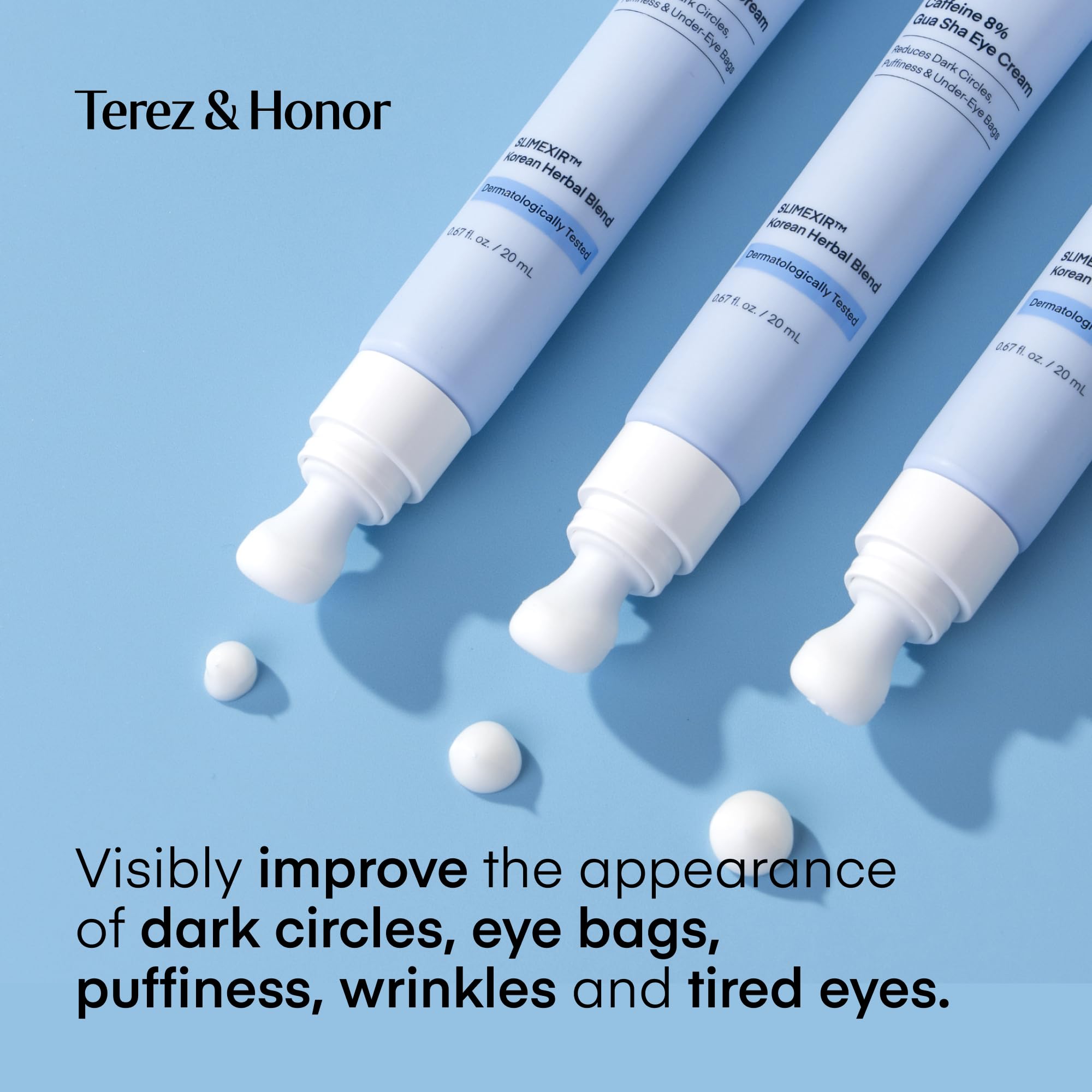 TEREZ & HONOR 60-patch kit with 20 mL bottle emphasizes value.
