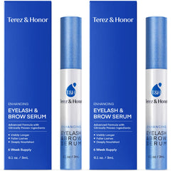 Terez & Honor Advanced Eyelash Serum bottle for daily conditioning of lashes.