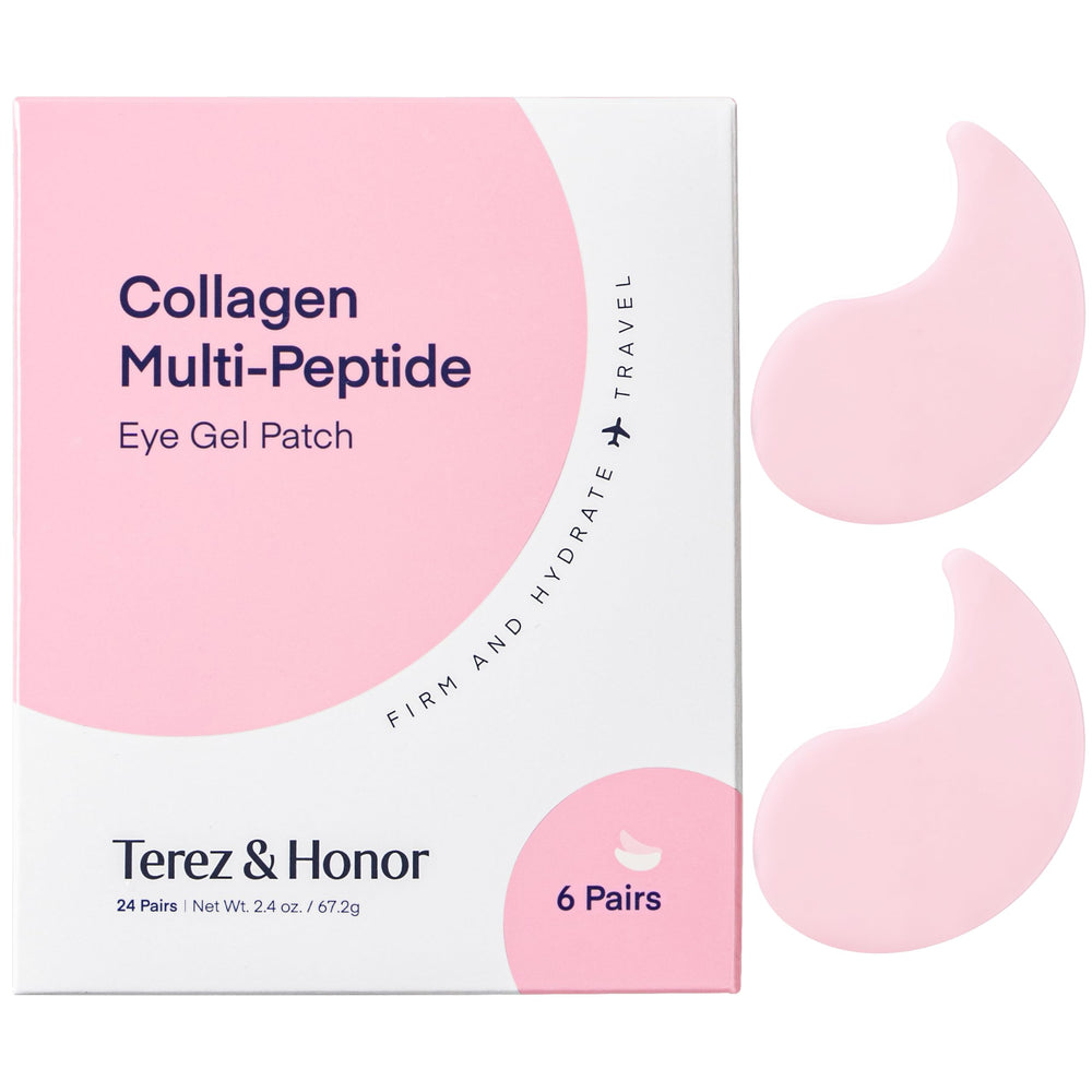 TEREZ & HONOR parches ojos colágeno para suavizar líneas finas y revitalizar la mirada.