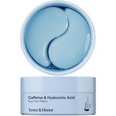 TEREZ & HONOR under-eye patches target dark circles for a refreshed look.