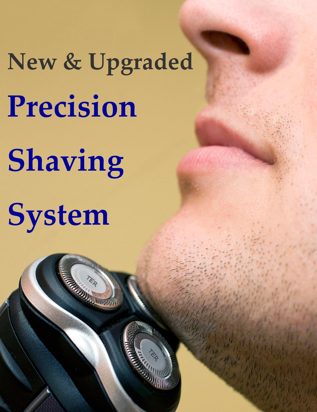 Termation HQ8 upgraded precision-cutting system for Philips shavers delivers smoother passes.