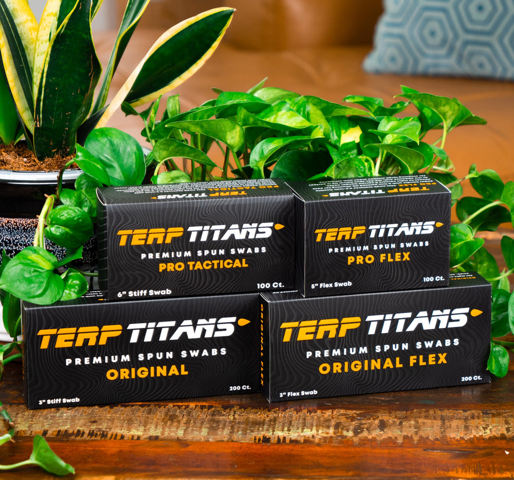 Terp Titans Original swabs are versatile for glass, electronics, and precise cleaning