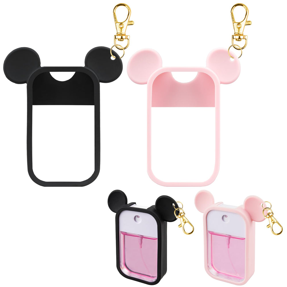 TERPINK mouse-design silicone case for Touchland 1 oz bottle, protective and playful.