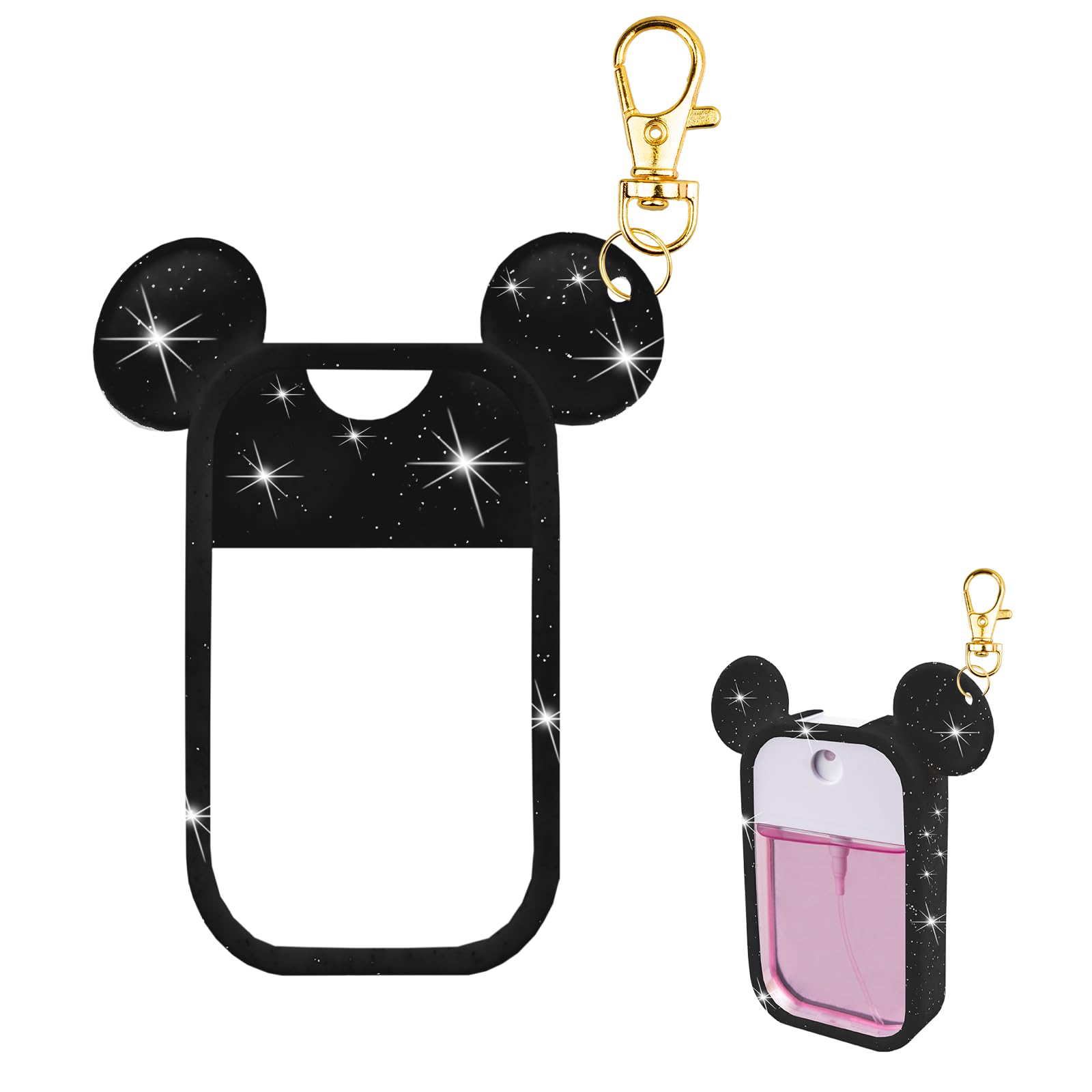 TERPINK mouse-design silicone case for Touchland 1oz bottle protects and looks stylish.