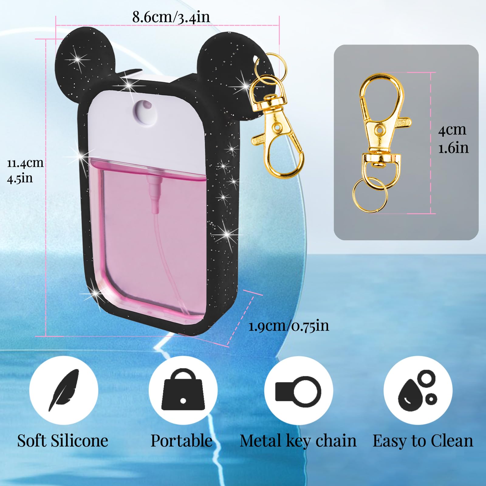 TERPINK snug bottle fit for precise coverage.