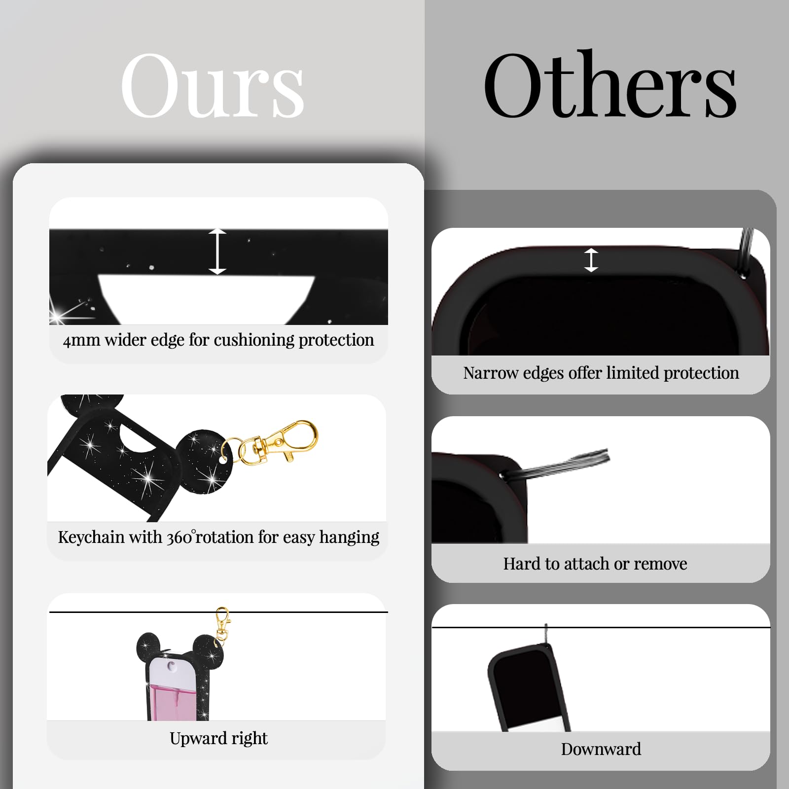 TERPINK travel-friendly case ideal for bag, car, or desk use.