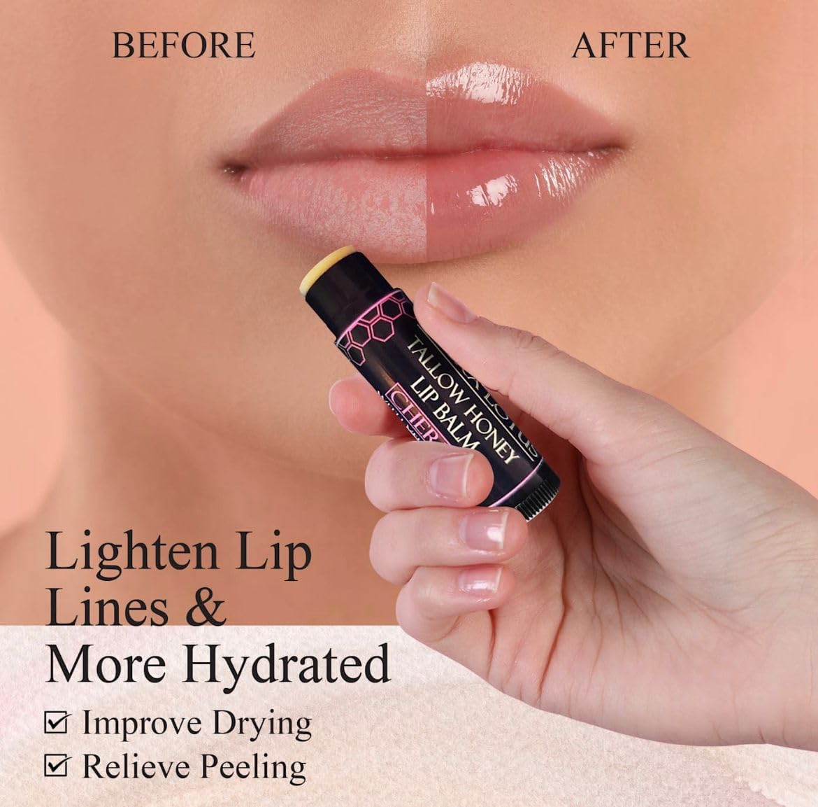 Terra Lotus bálsamo labial con cera de abejas y protección natural
