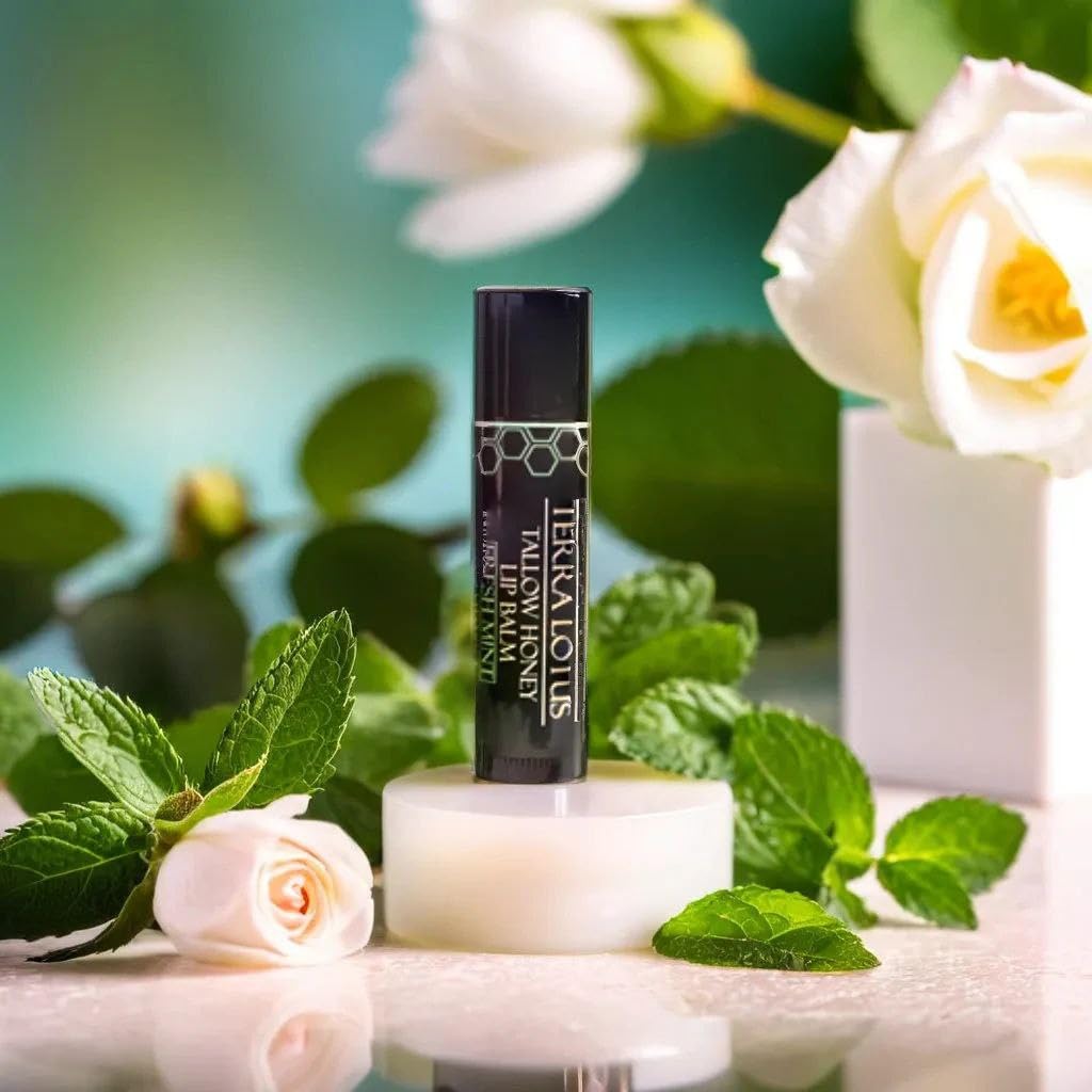 Bálsamo labial Terra Lotus para uso diario en casa o fuera