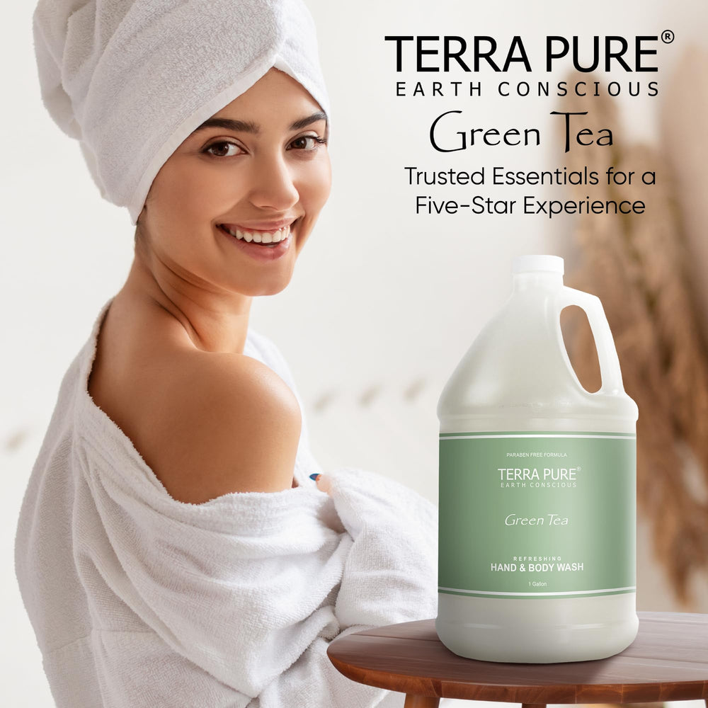 Enriched with natural ingredients and never tested on animals by Terra Pure.