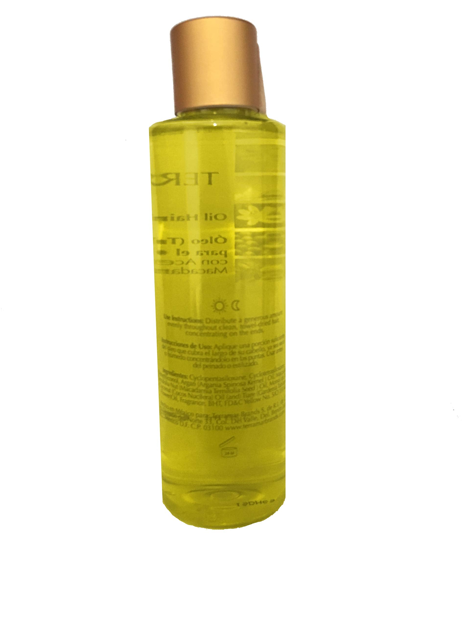 Terramar control del frizz con aceite de macadamia y argán.