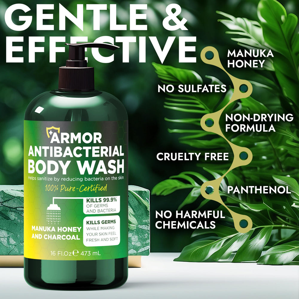 Terramed Just Think Comfort daily shower refresh demonstrates a unisex formula for all skin types