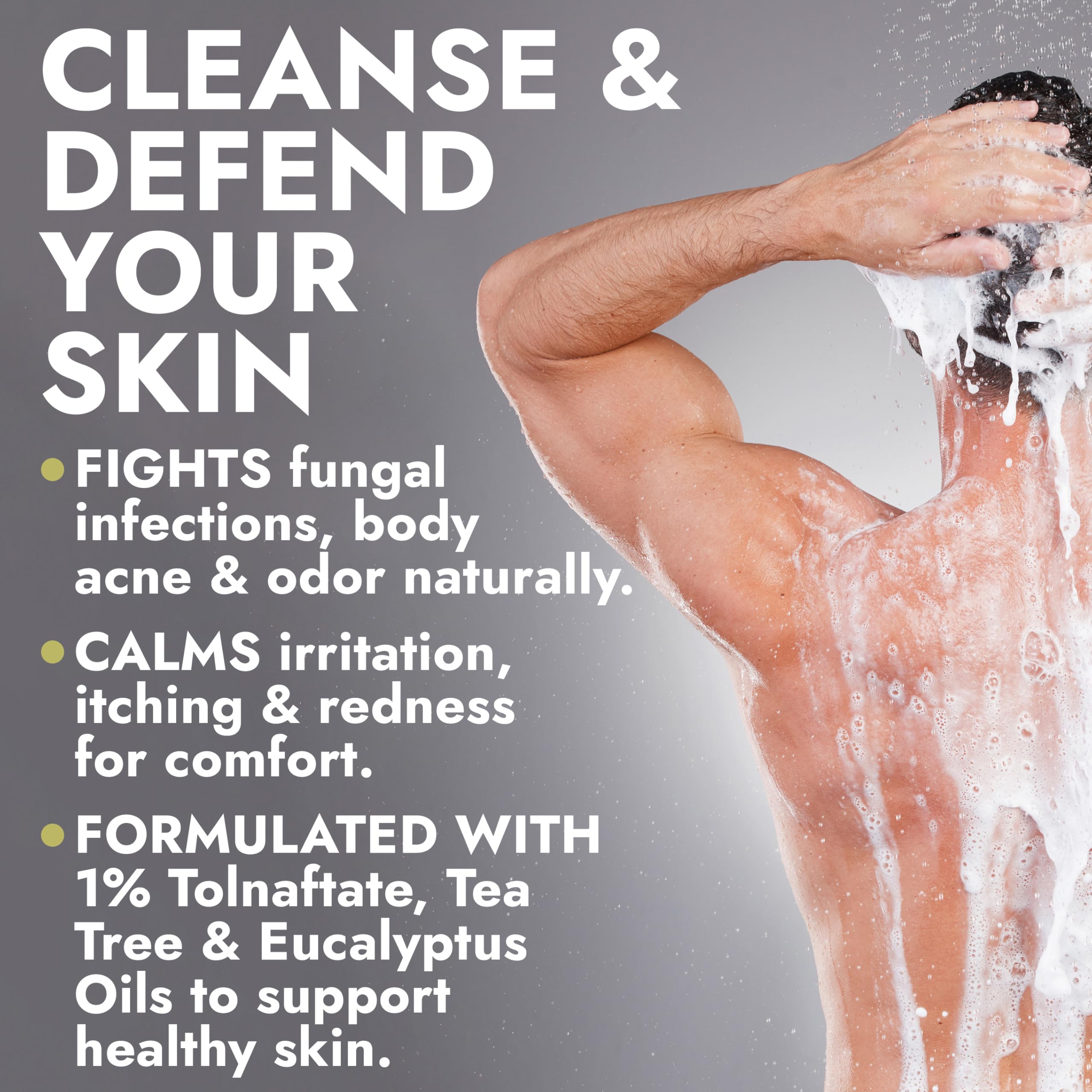 Terramed Just Think Comfort daily use soap for gym and home routines.
