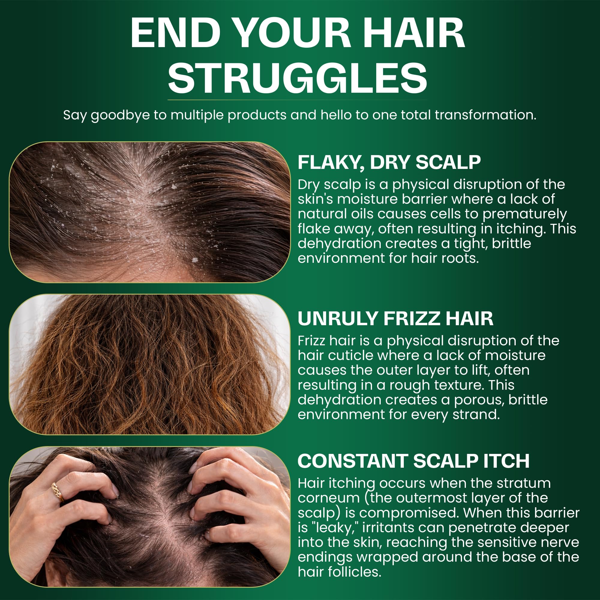 Terramed Just Think Comfort duo promotes scalp comfort and manageable hair shine