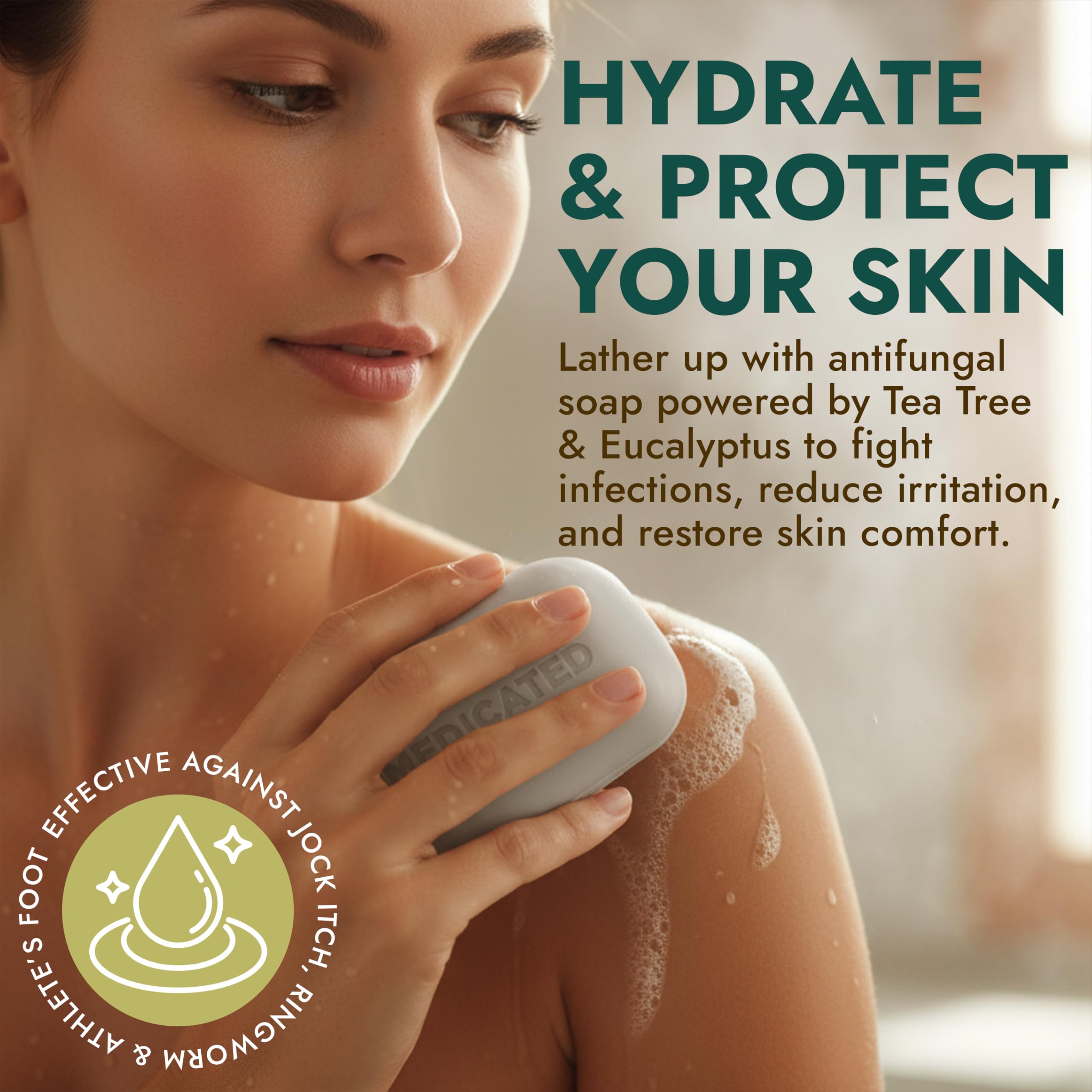 Terramed Just Think Comfort skin-cleaning action during workouts.