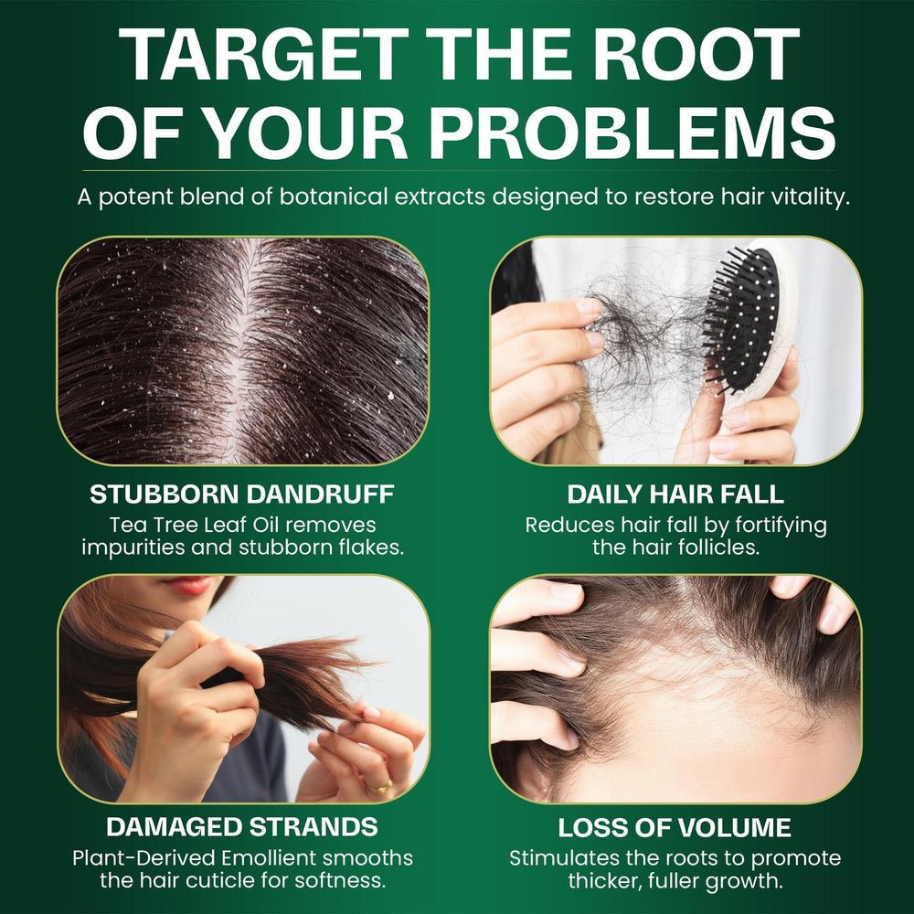 Terramed Just Think Comfort thickening conditioner bottle supports thinning hair with lift