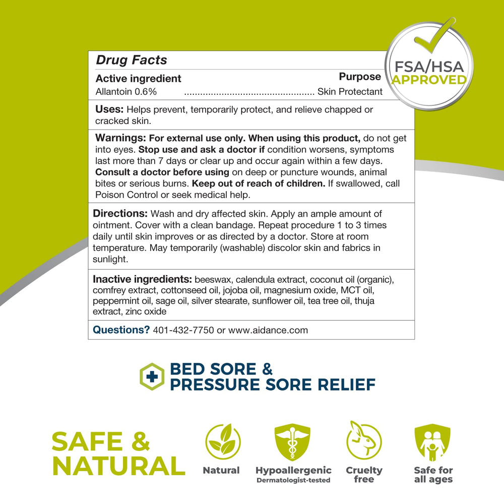 Terrasil barrier for skin protection helps maintain moisture.