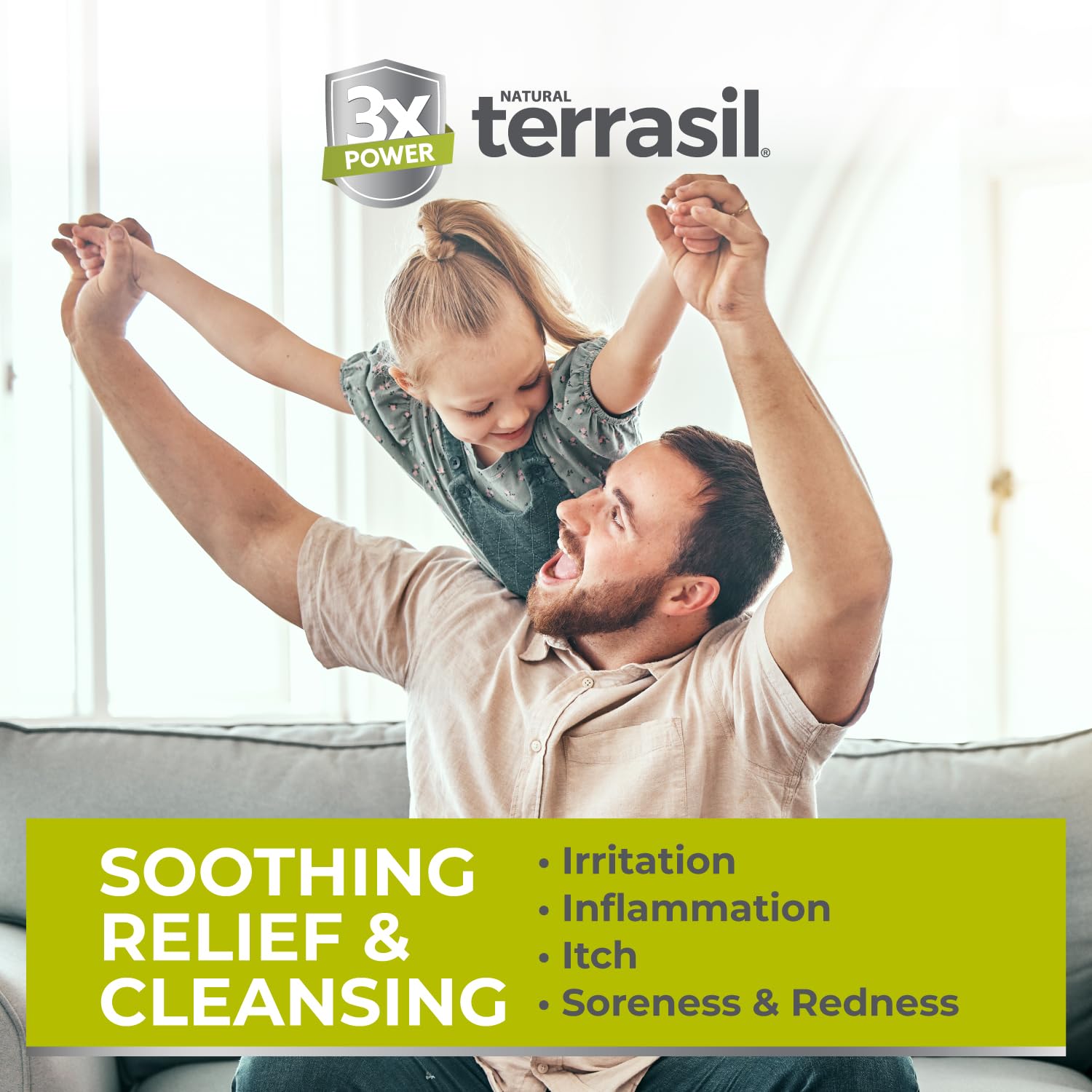 Terrasil Foliculitis jabón con calendula y ingredientes naturales