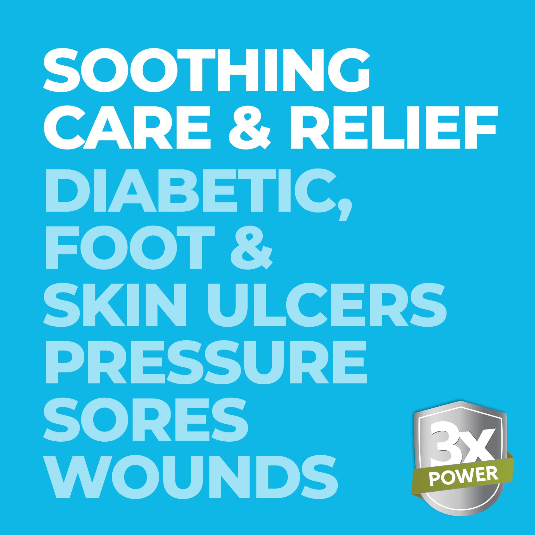 Terrasil Foot Ulcer Cream with allantoin supports skin comfort.