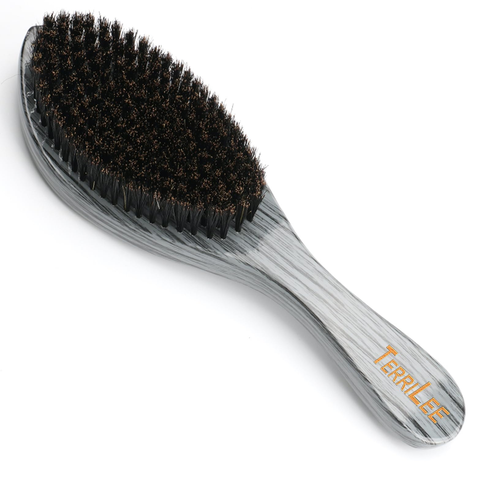 Terrilee pocket-friendly 360 wave brush for men, ideal for on-the-go grooming.