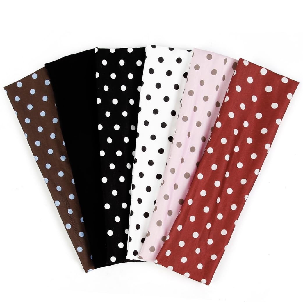 Diademas TERSE lunares para mujer, conjunto 01, ideal para looks retro y uso diario