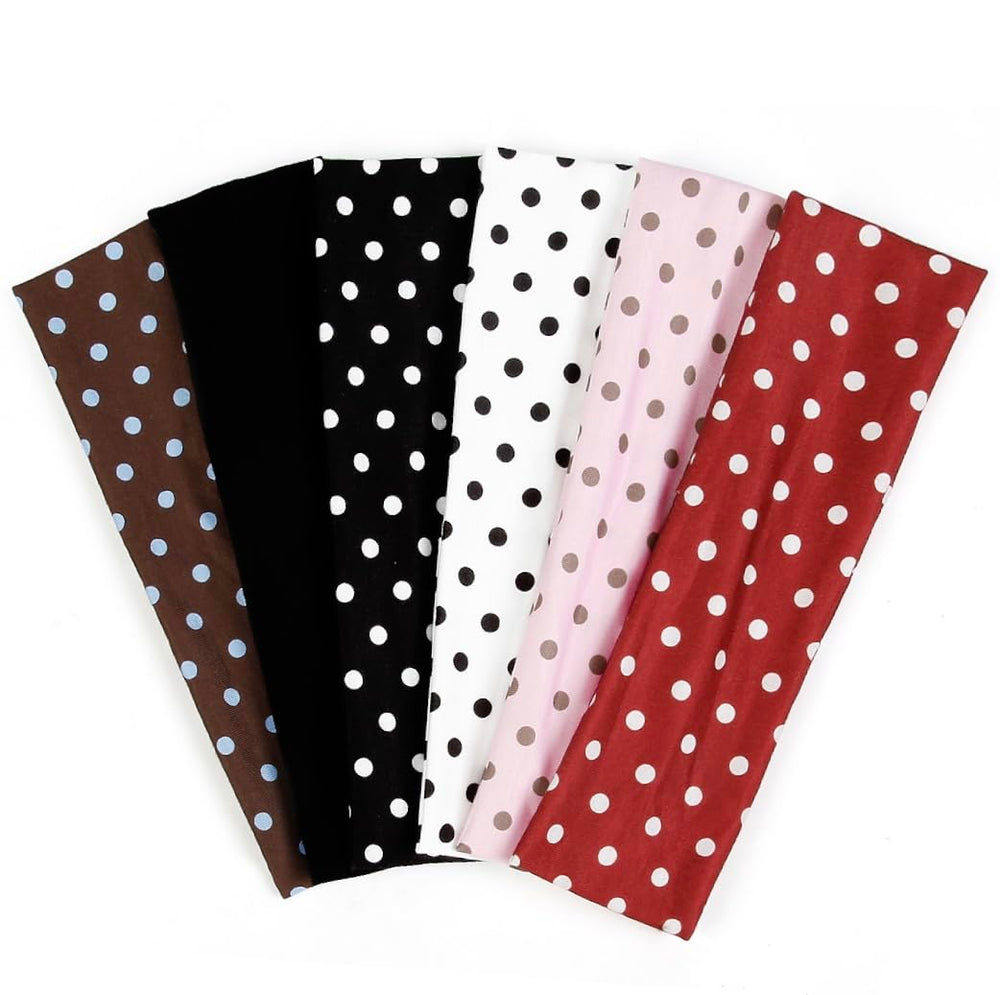 Diademas TERSE lunares para mujer, conjunto 01, ideal para looks retro y uso diario
