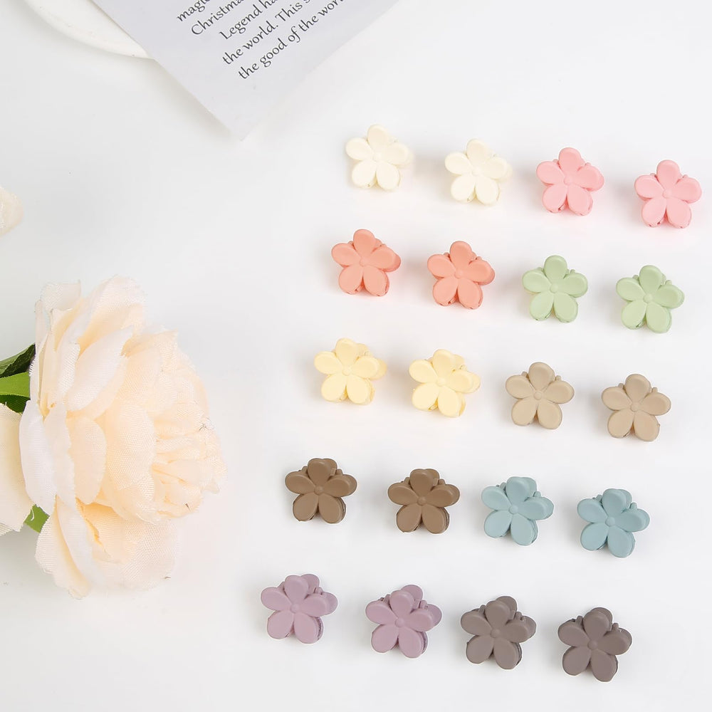TERSE small claw clips provide durable grip for thick, thin, or fine hair.
