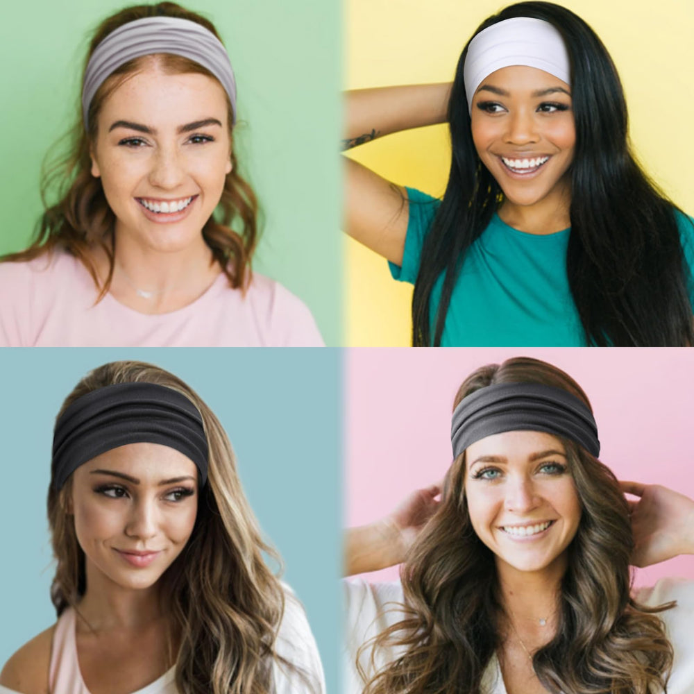 TERSE headbands designed for yoga and workouts during active days.