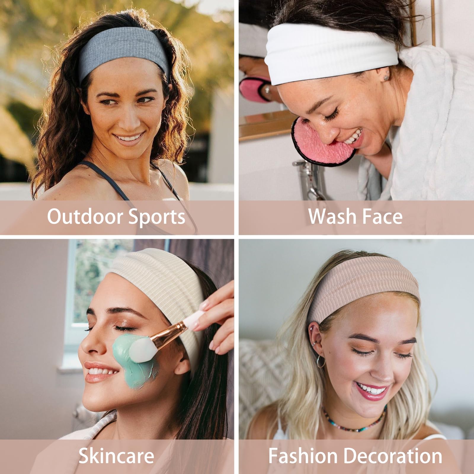 TERSE headbands ideales para sesiones de fotos y eventos.