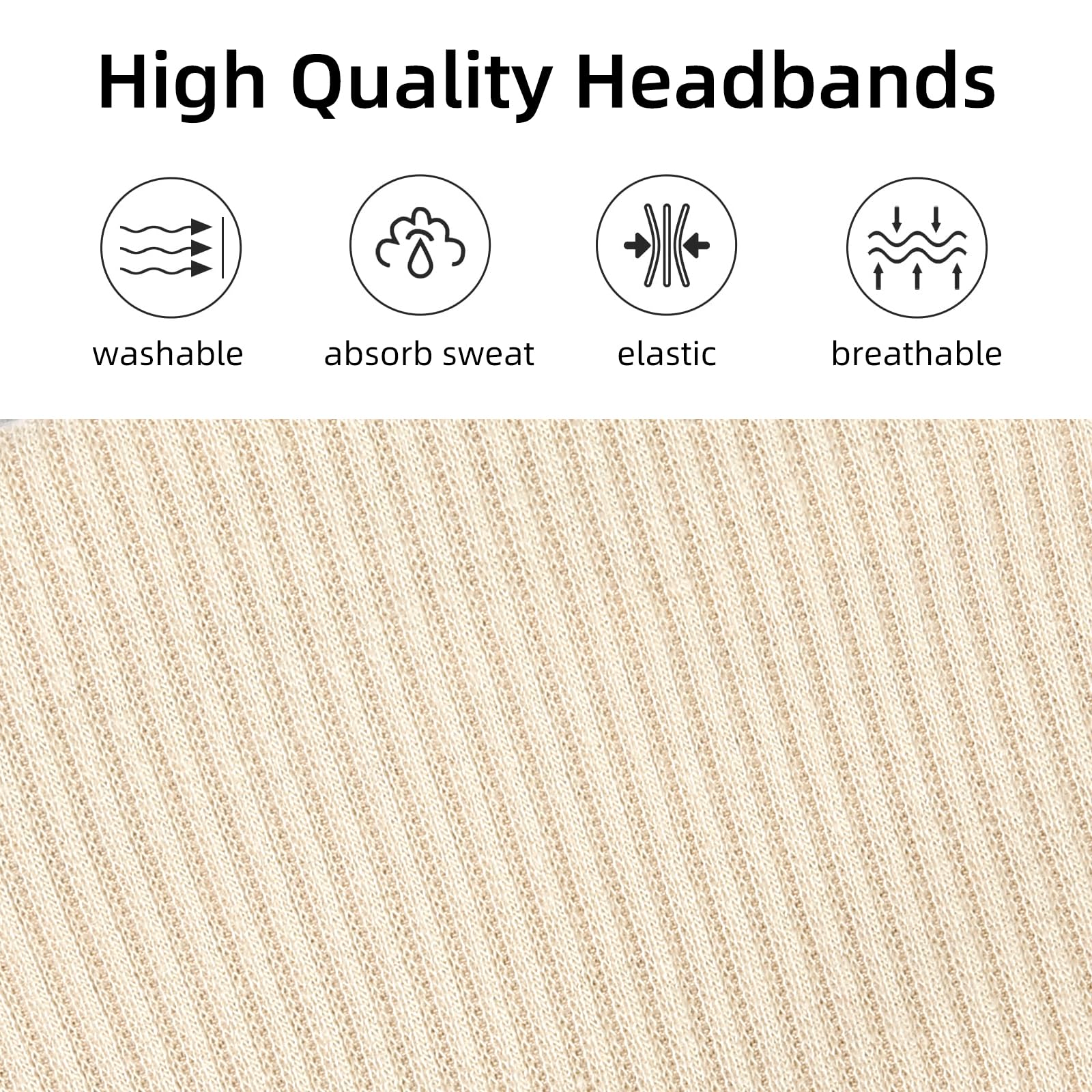 TERSE headbands para yoga y cuidado de la piel.