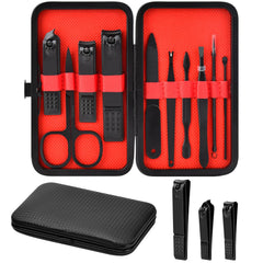 Terulltase manicure set for men, compact grooming kit for on-the-go care.