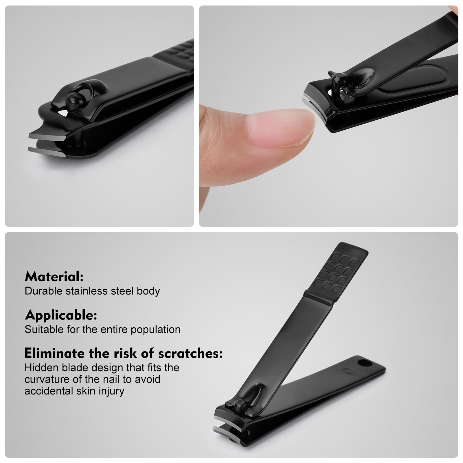 Terulltase nail care tools, versatile for hands, feet, and facial grooming.
