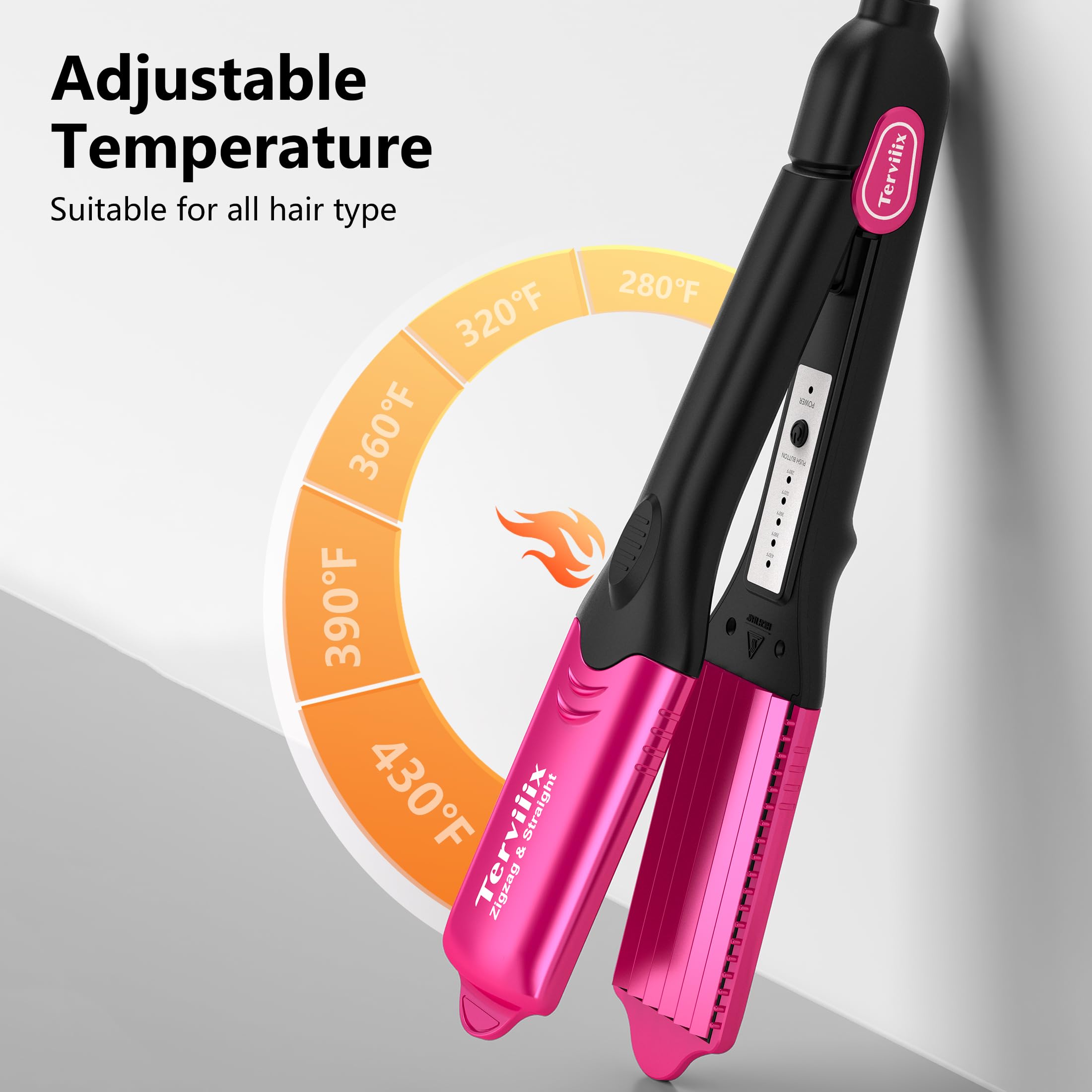 Terviiix crimper 60-minute auto-off for safe use