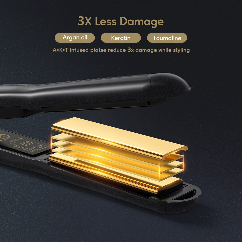 Terviiix Mini Flat Iron auto sleep function enhances safety when not in use