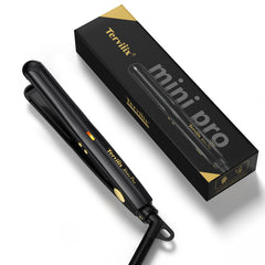Terviiix Mini Flat Iron with half inch plate for precise short hair styling and roots