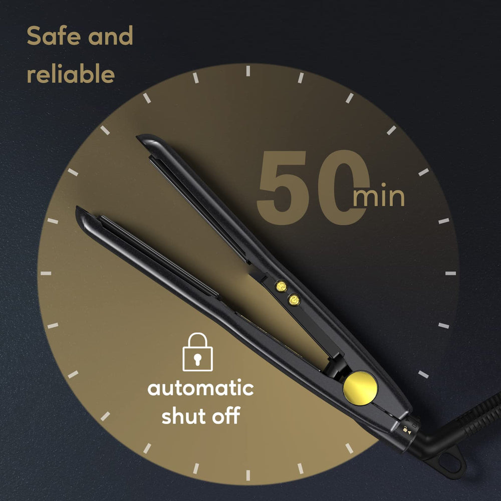 Terviiix Mini Flat Iron swivel cord design prevents tangles during styling