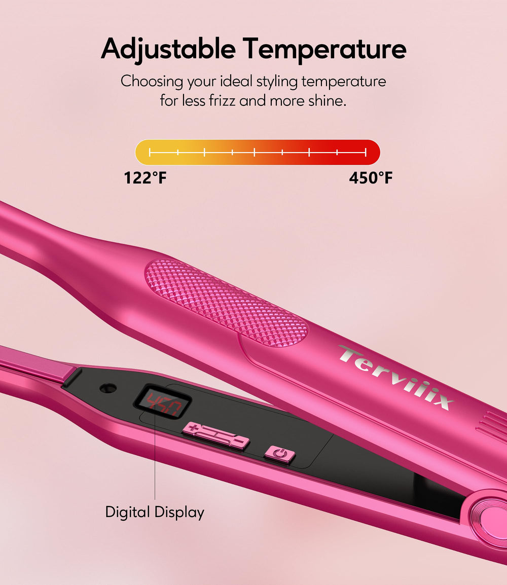 Terviiix 7mm pencil plates for precise, snag free styling