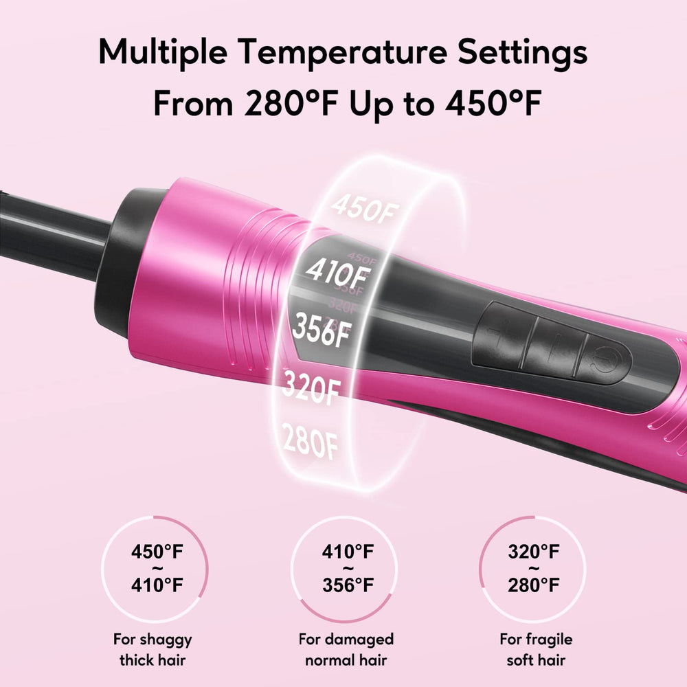 Terviiix hot comb set to high heat for versatile straightening
