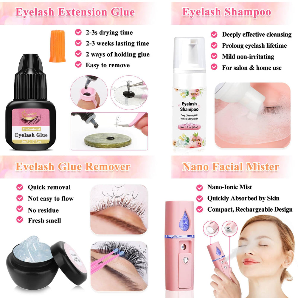 Tetutor nano mister for refreshing, comfortable lash practice sessions