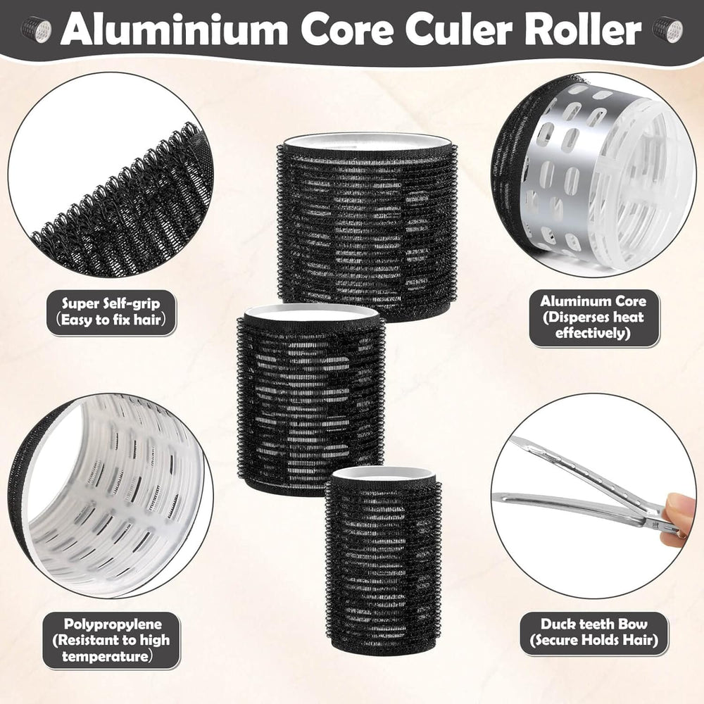Stainless steel clips securing Tetutor rollers in place