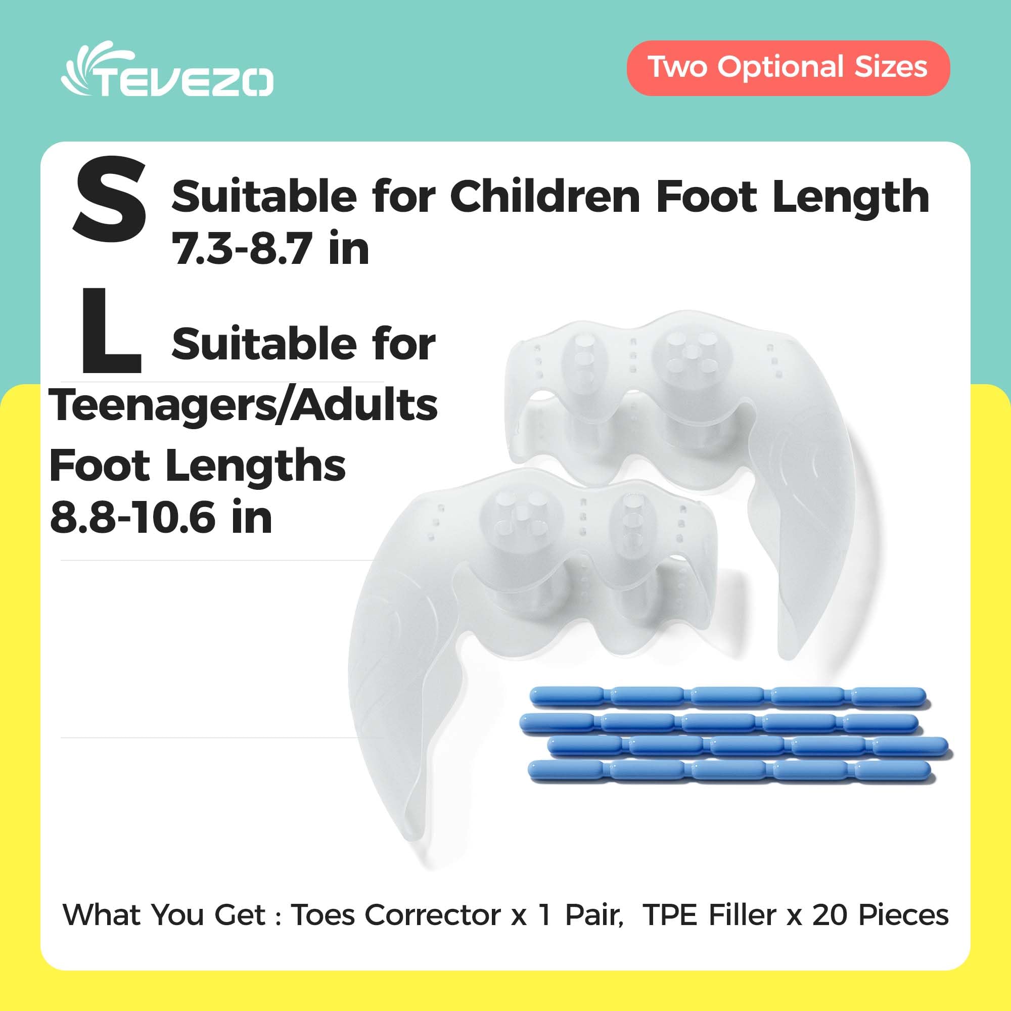 Tevezo corn pads for toes provide targeted callus relief.