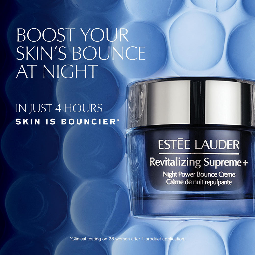 Product transforms from dense to weightless as it glides onto skin with Estee Lauder Revitalizing Supreme+.
