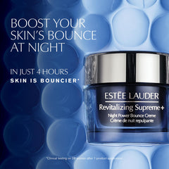 Product transforms from dense to weightless as it glides onto skin with Estee Lauder Revitalizing Supreme+.