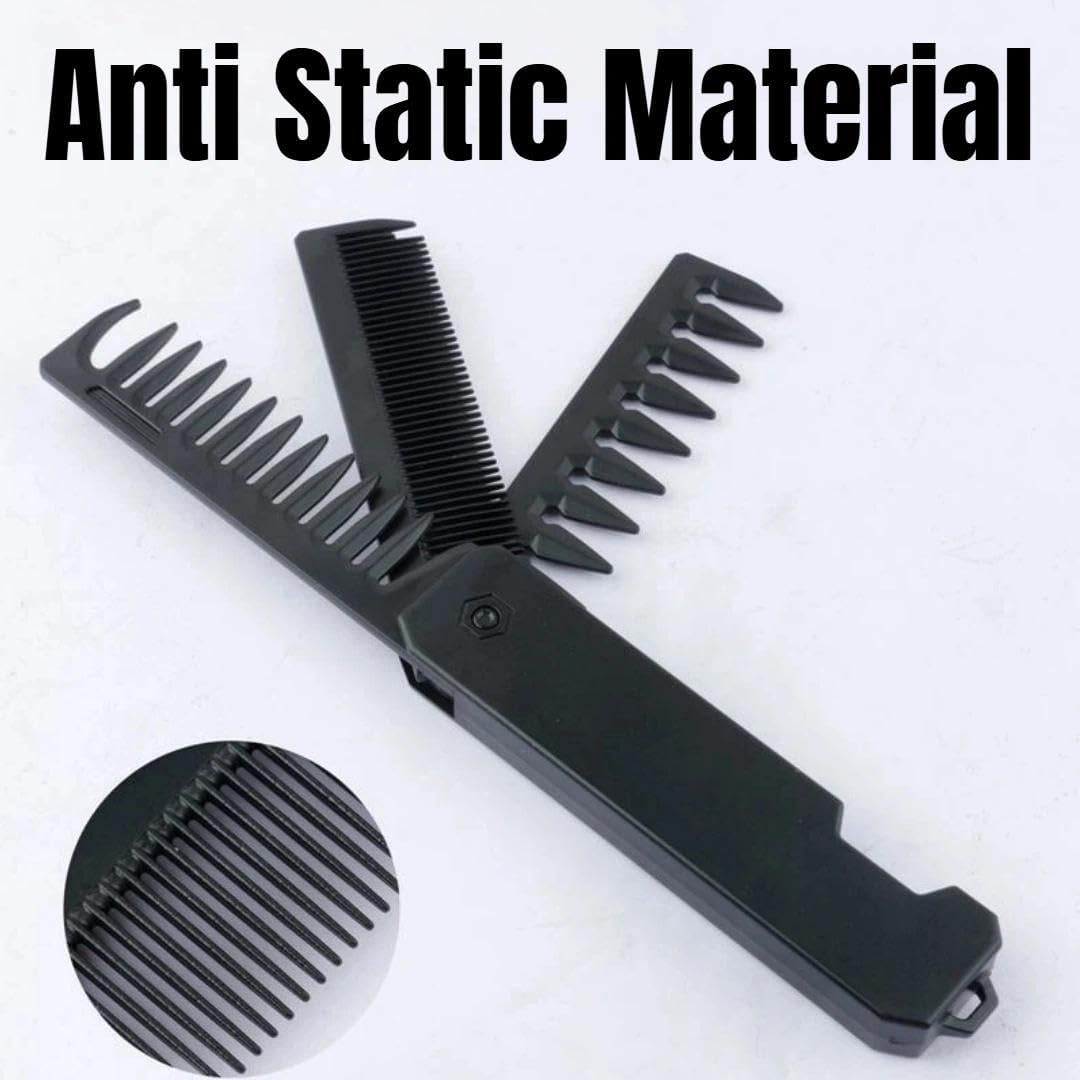 Texturizing Comb suitable for all hair types for easy styling.