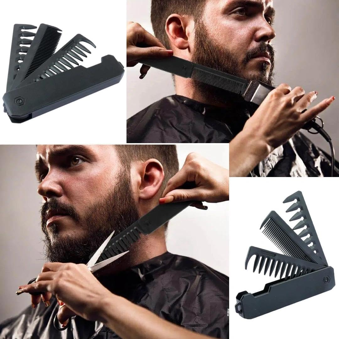 Texturizing Comb designed for curly and thick hair to define texture.