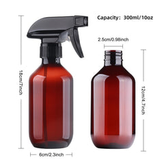 Teyssor 10oz spray bottle adjustable nozzle for mist, stream, and off options.